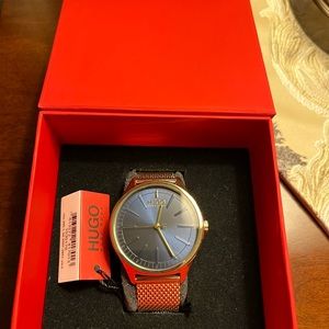 Hugo Boss Smash Mesh Strap Watch 43mm